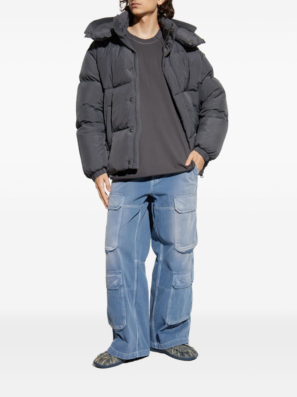 W-Rolfys hooded puffer jacket - 2