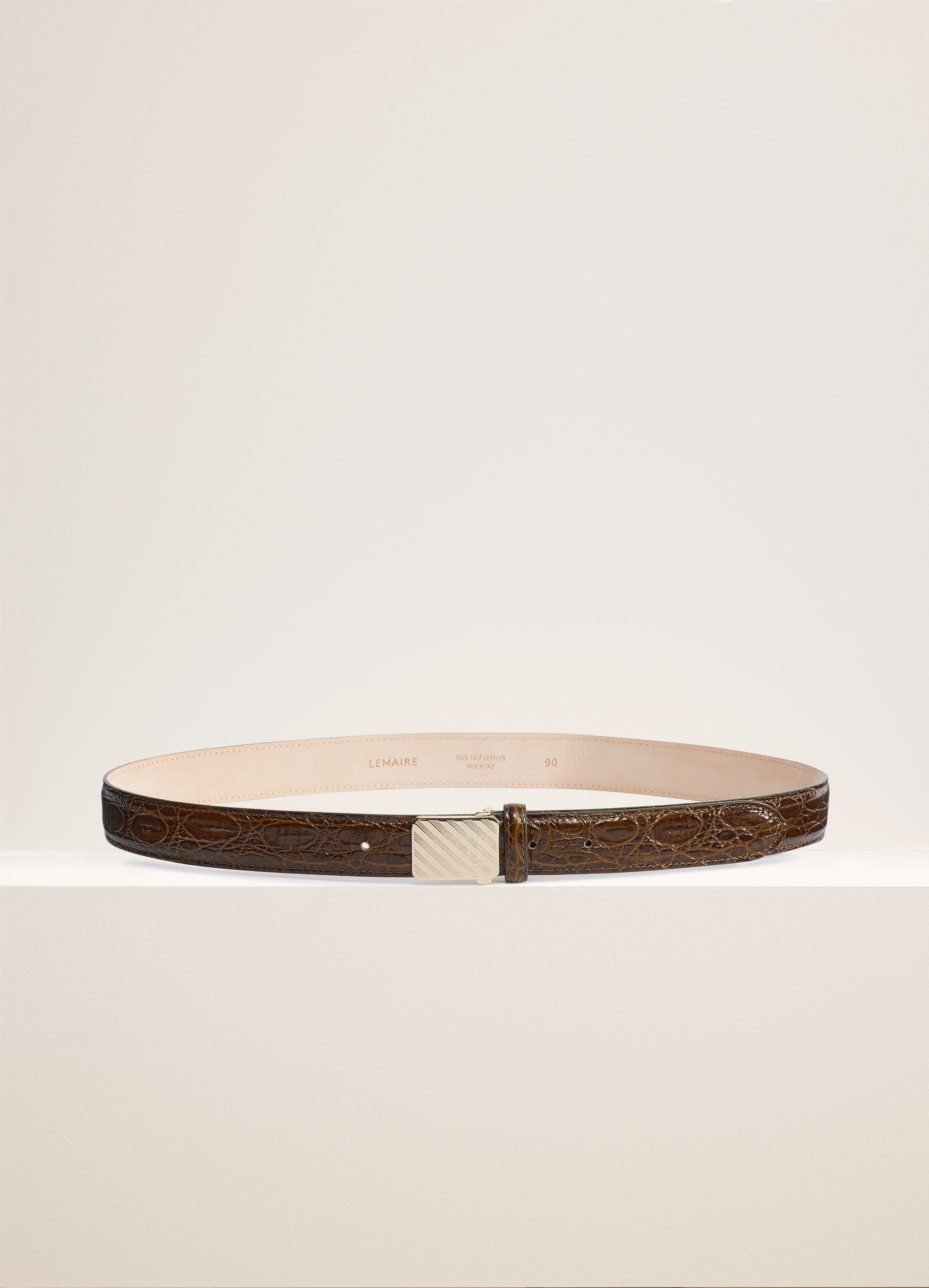 Lemaire MILITARY BELT 30 | lemaire | REVERSIBLE