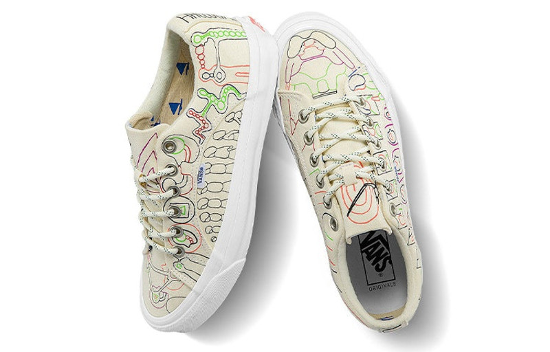 Vans Vans Geoff McFetridge x Vault OG Lampin LX 'Hallucinaut' VN0A7Q4U92C outlook