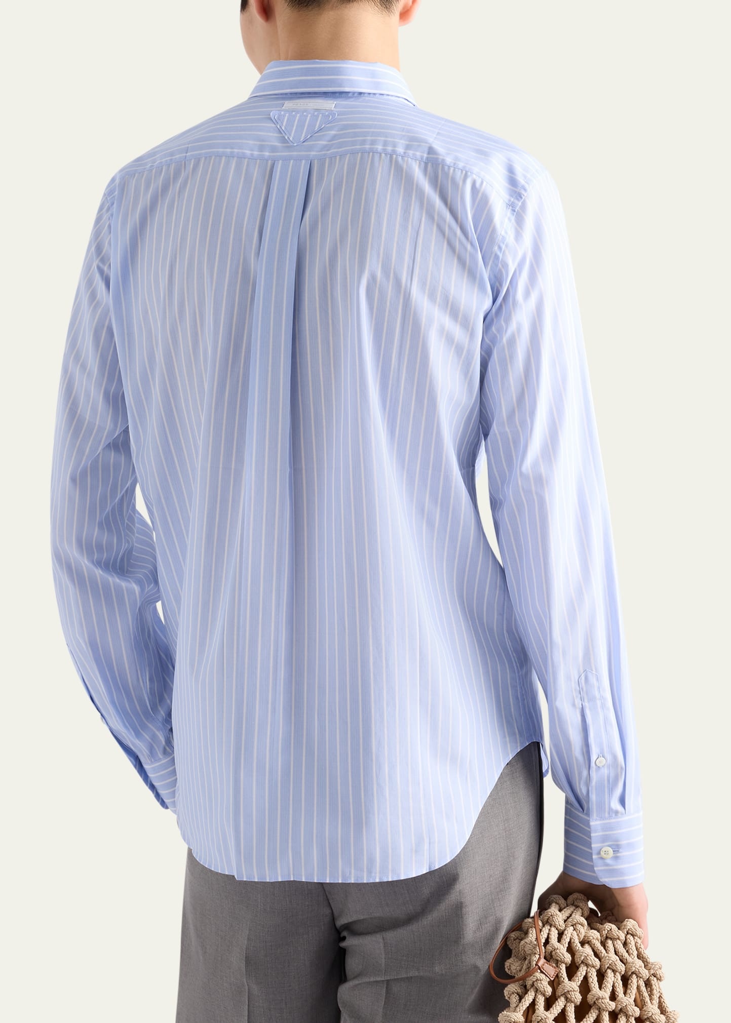 Men's Riga Cotton Stripe Sport Shirt - 3