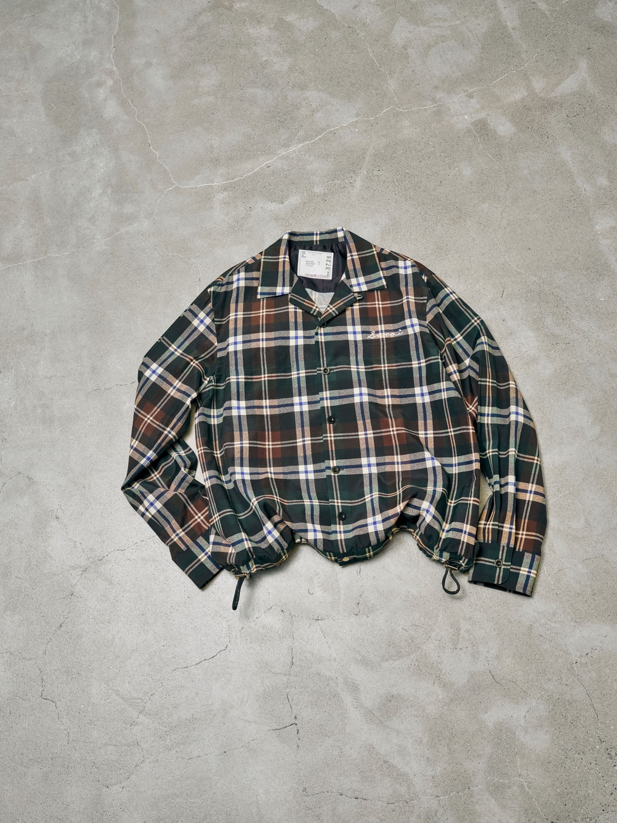 Plaid Print Shirt - 1