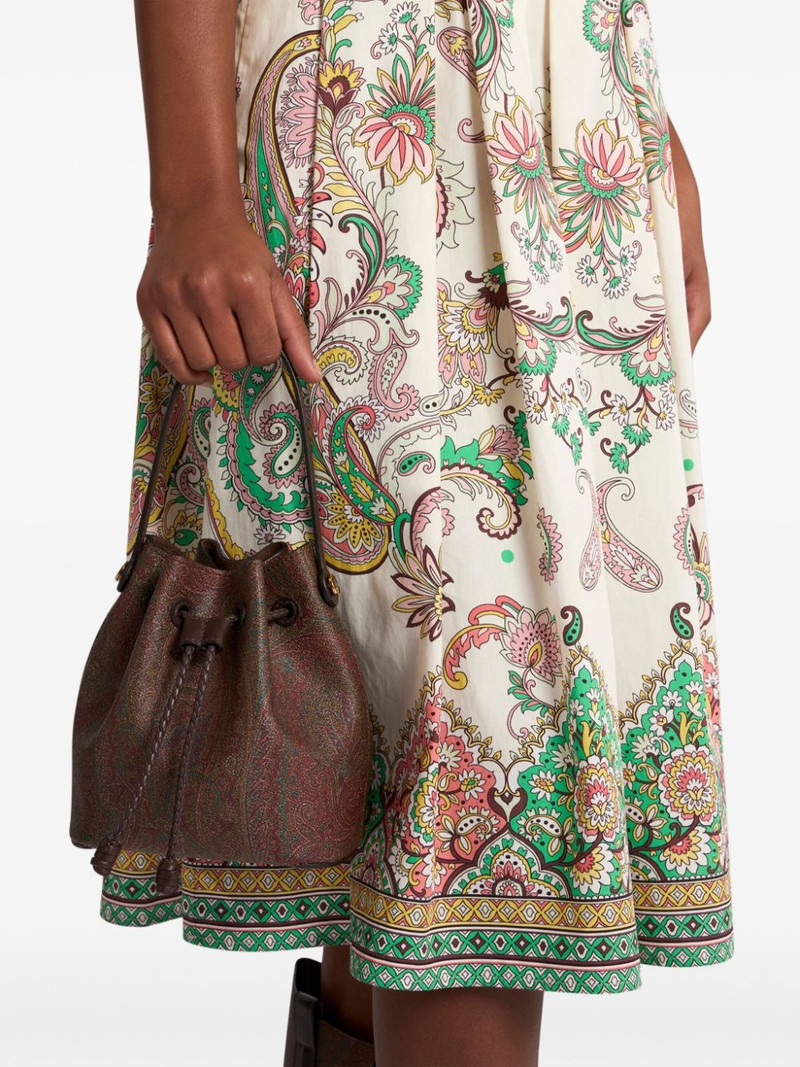 Etro mini Paisley bucket bag outlook