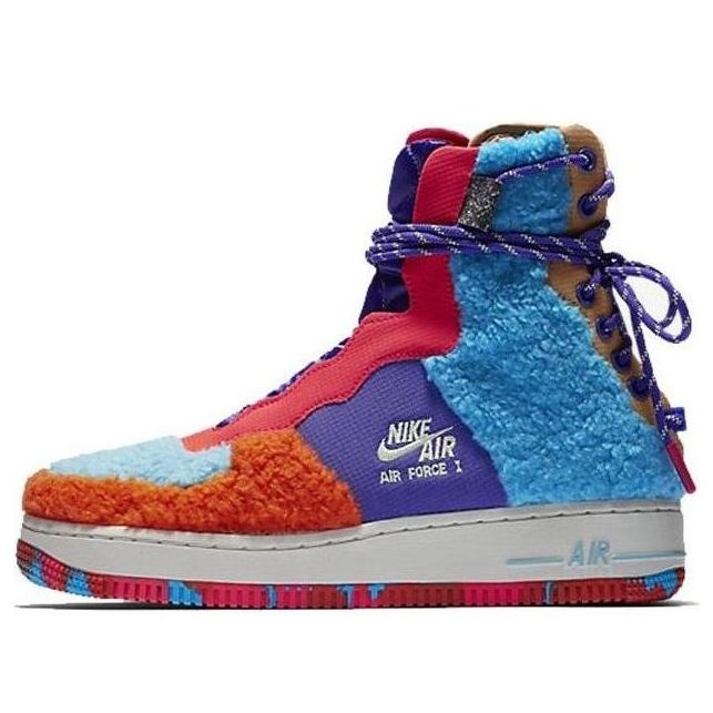 (WMNS) Nike Air Force 1 Rebel XX 'Colored Sherpa' CQ7518-571 - 1