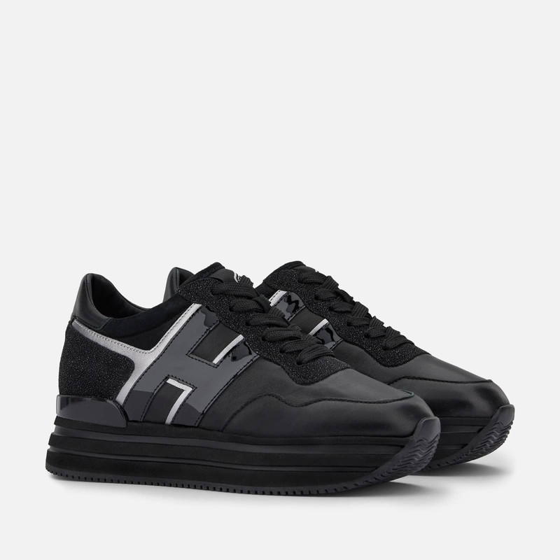 Midi Platform Black Silver 2