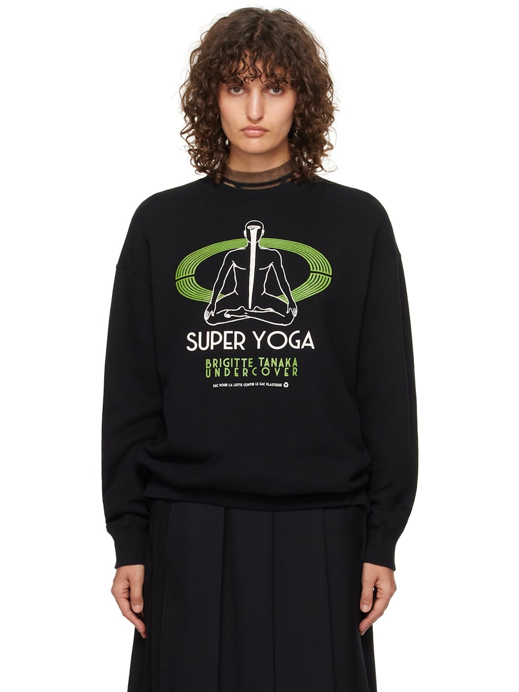 Black Brigitte Tanaka Edition UC2D1894-2 Sweatshirt - 1