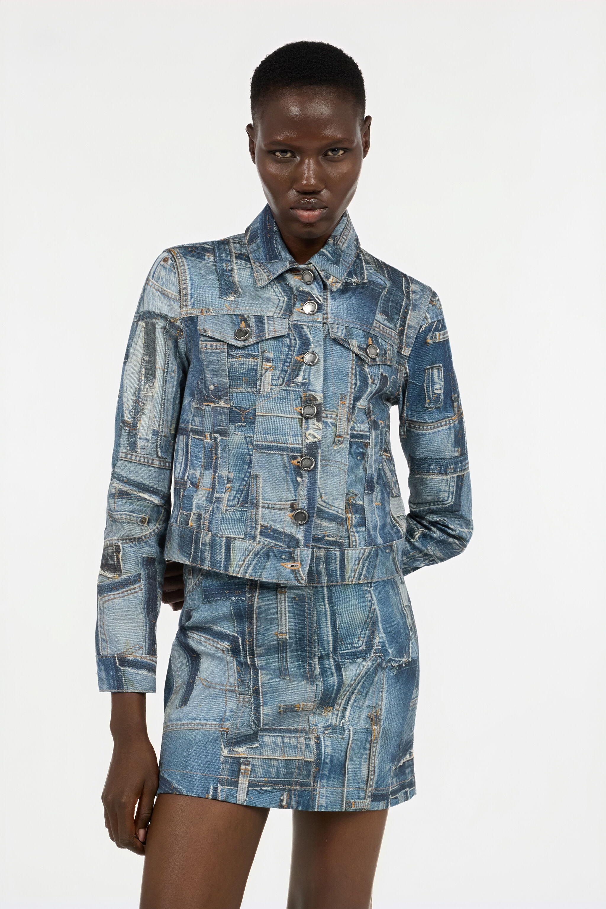 Patchwork Capsule Collection Denim Jacket - 3