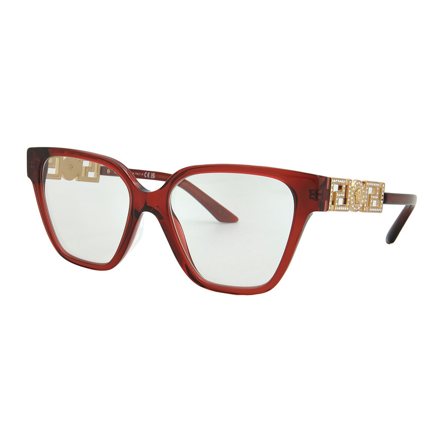 Versace Demo Square Ladies Eyeglasses VE3358B 5476 52 - 3