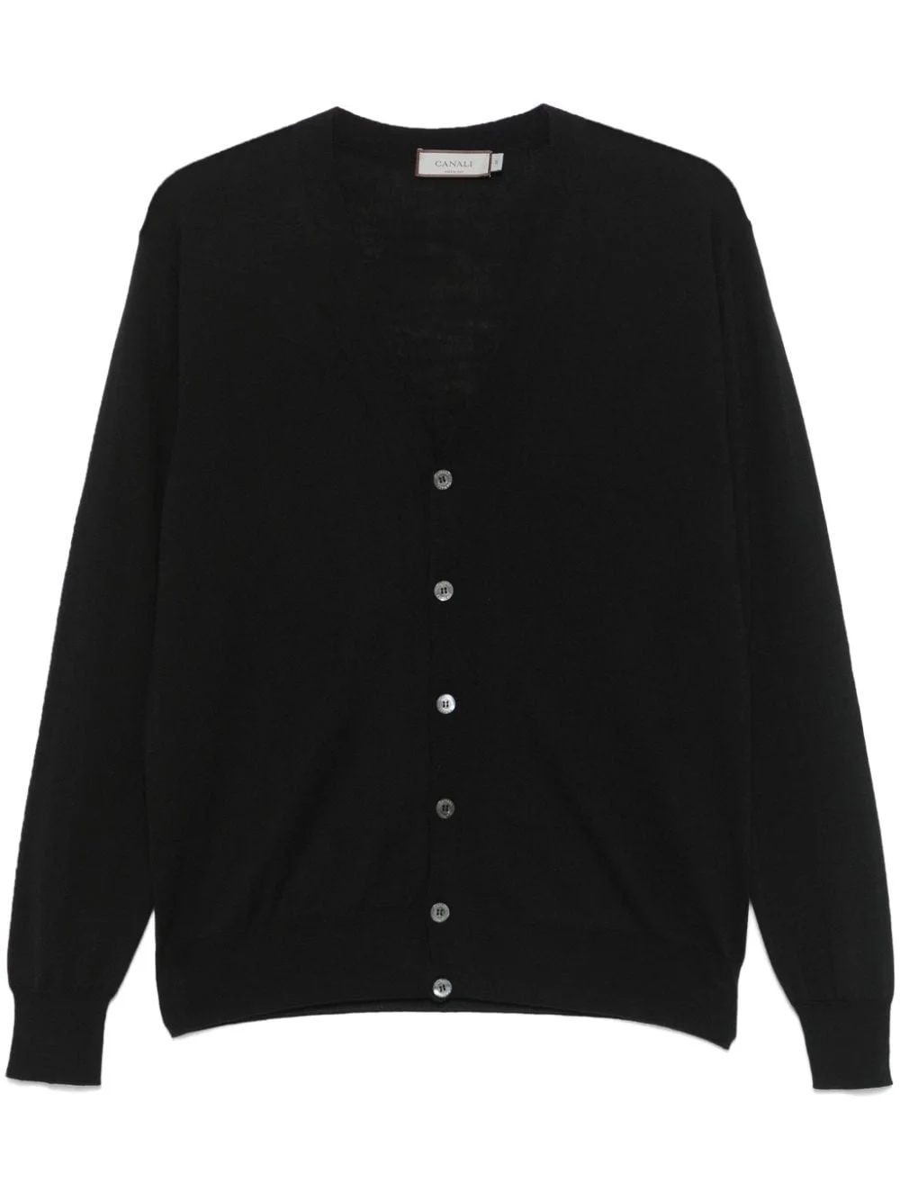 fine-knit cardigan - 1