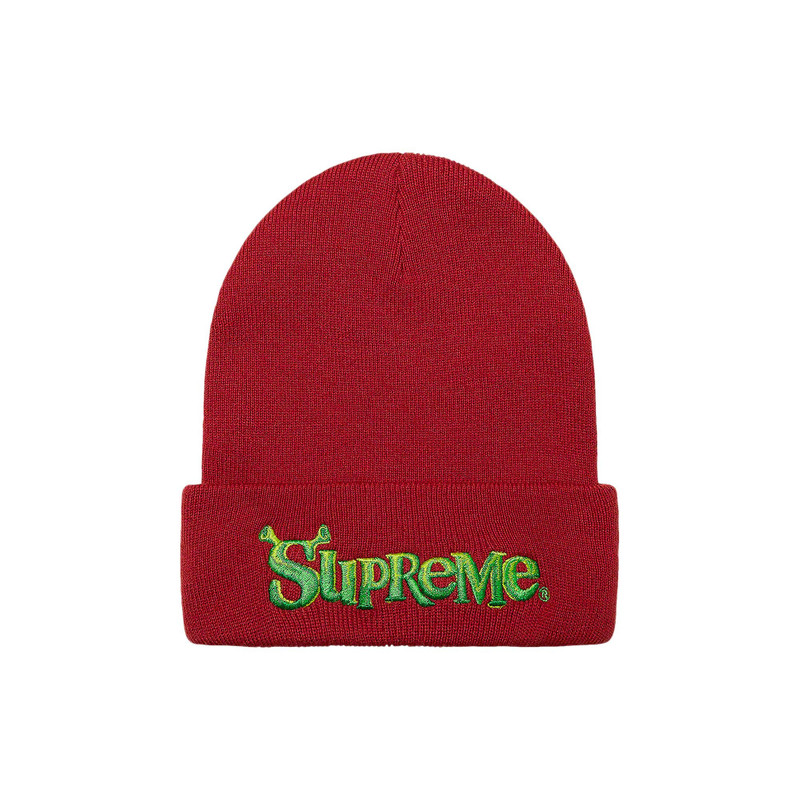 Supreme Shrek Beanie 'Cardinal' - 1