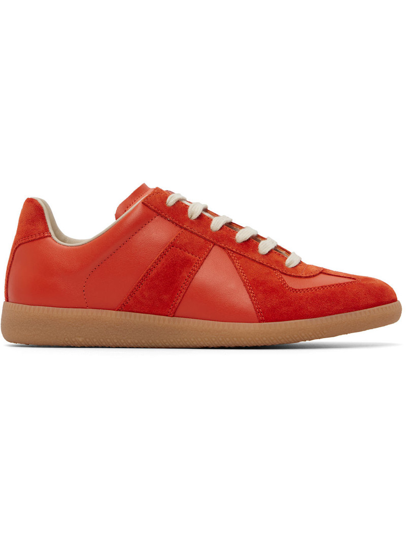 Orange Replica Sneakers 1