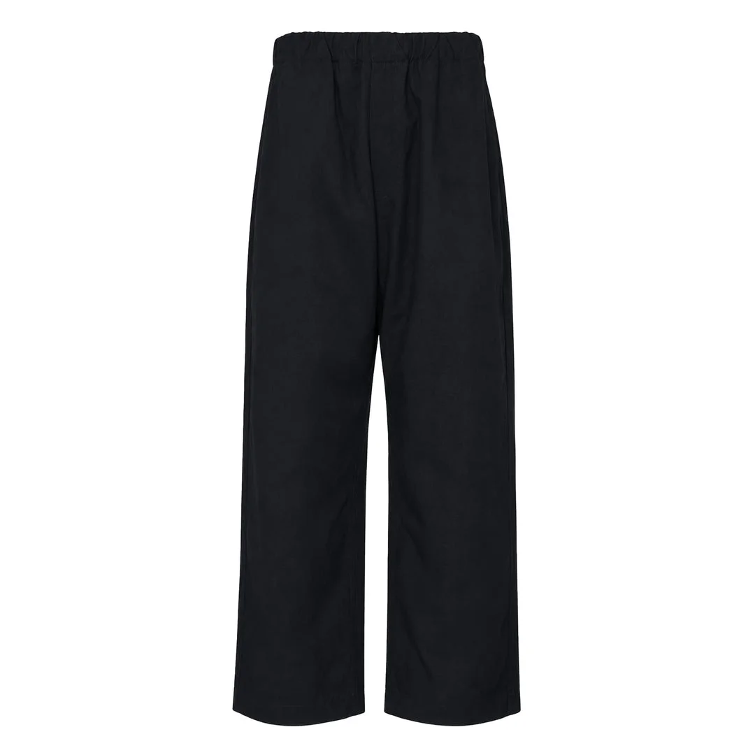 Nylon Twill Wide Pants - 1