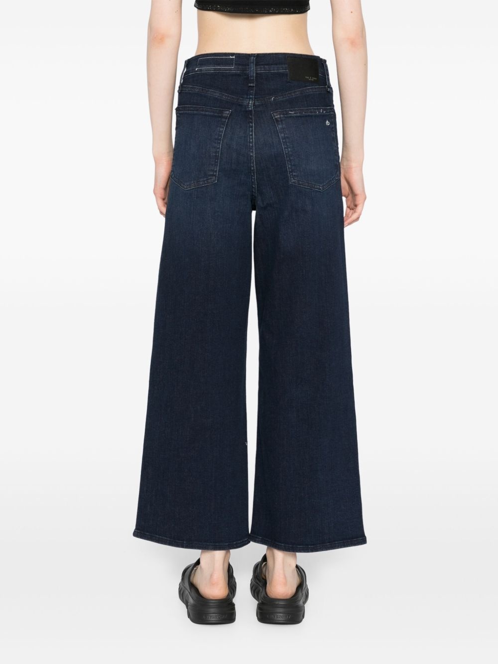 wide-leg jeans - 4