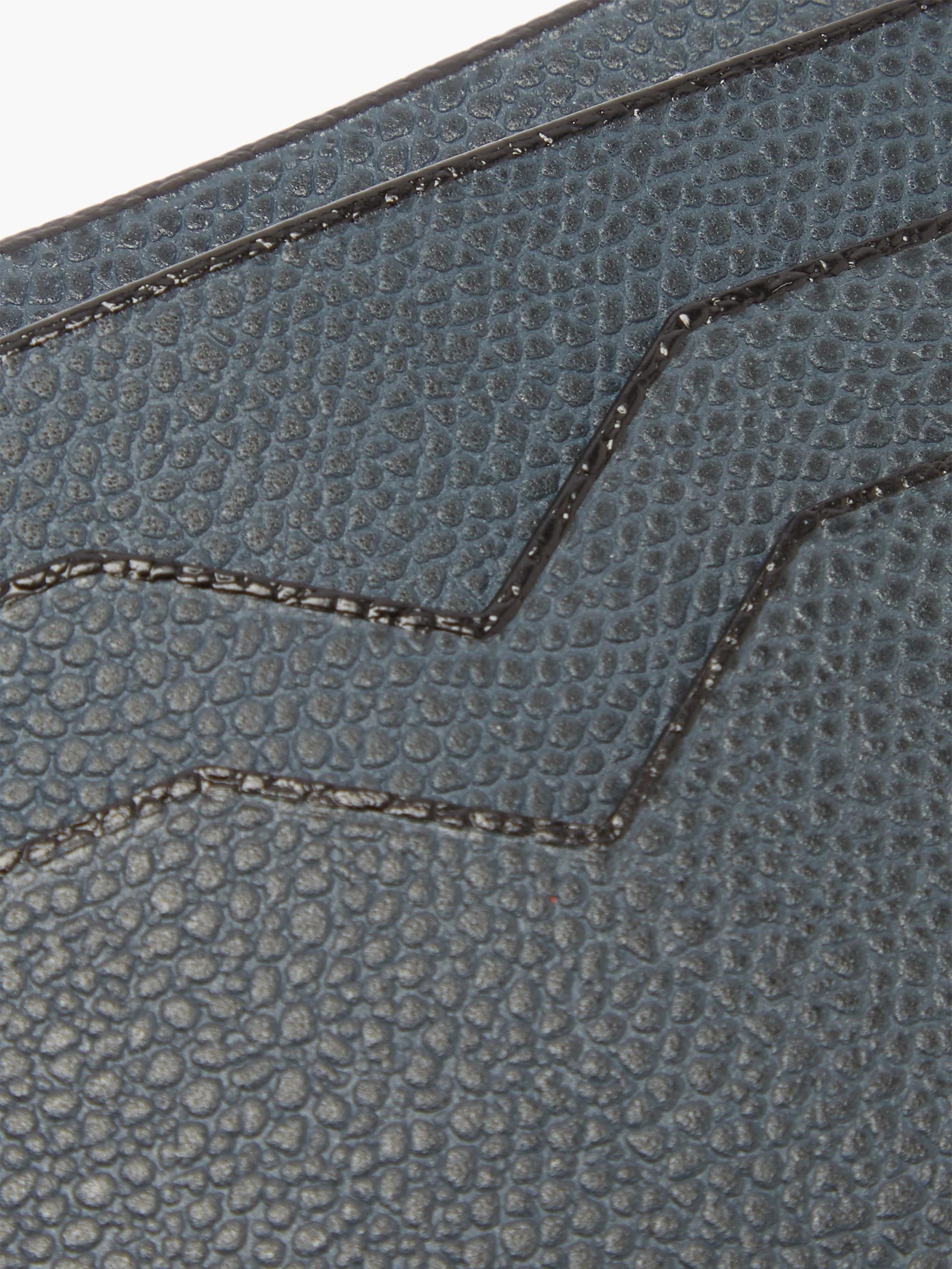 Grained-leather cardholder - 4