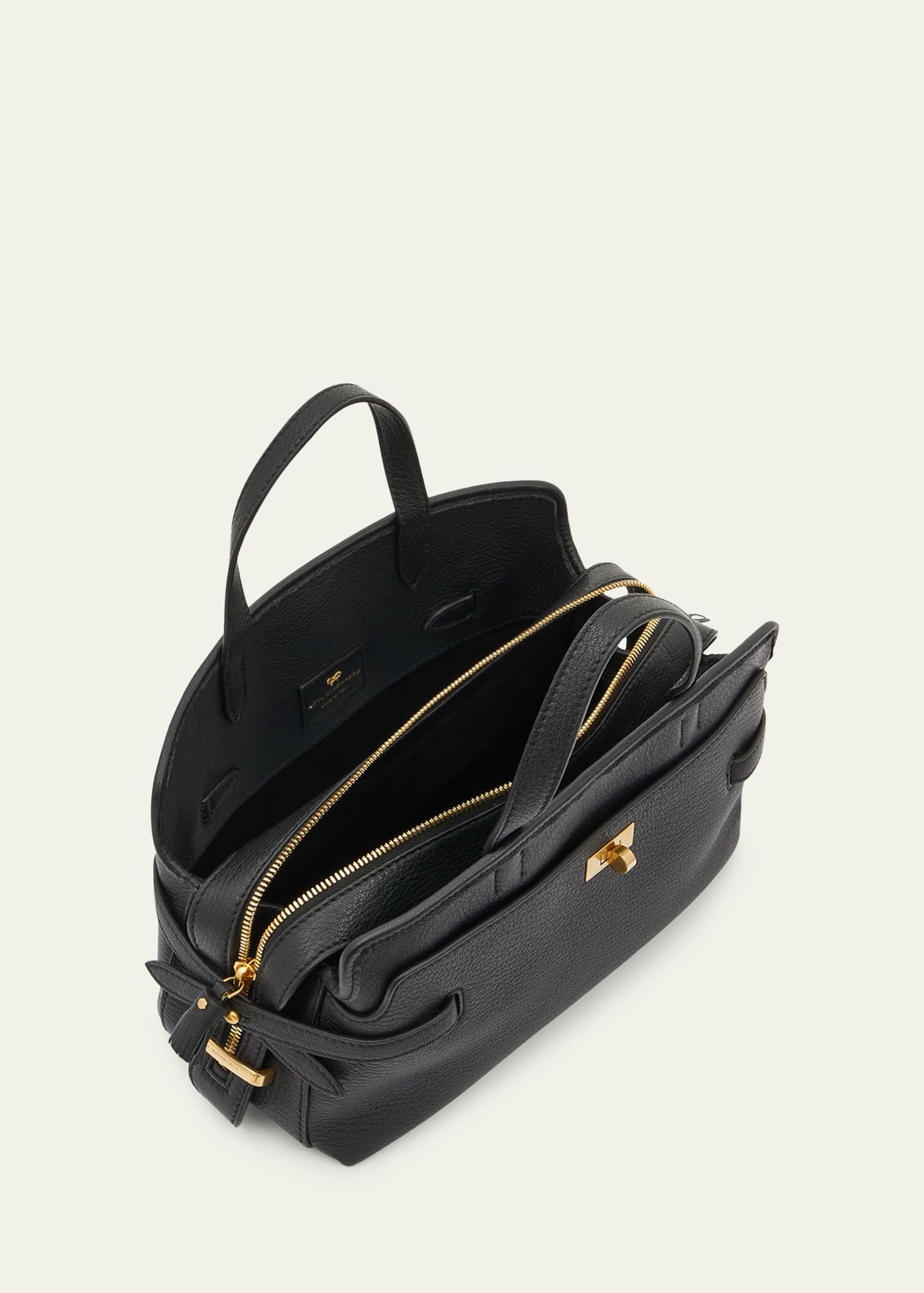 Wilson Small Calf Leather Top-Handle Bag - 3