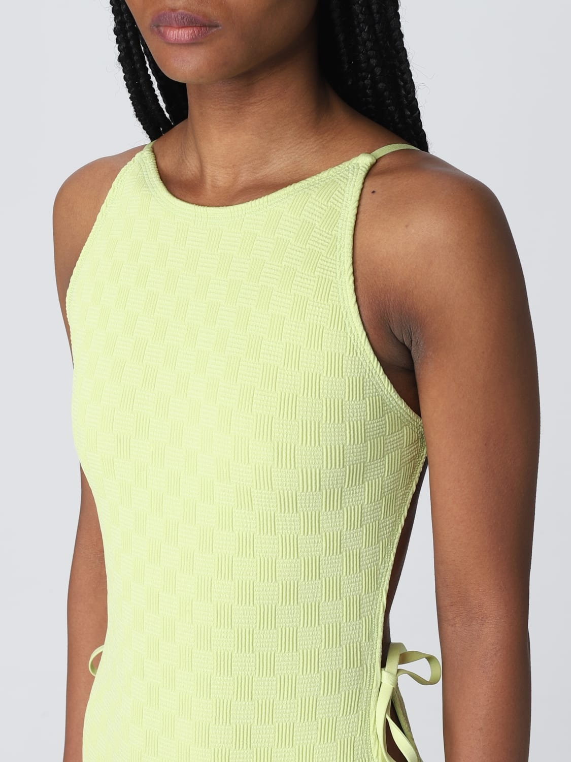 Bottega Veneta intrecciato nylon one-piece swimsuit - 4