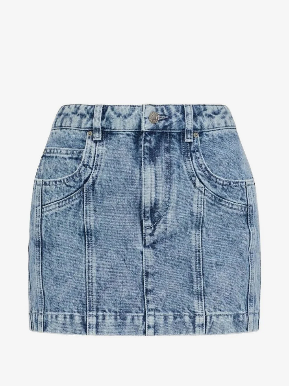 Juana panelled mini skirt - 1