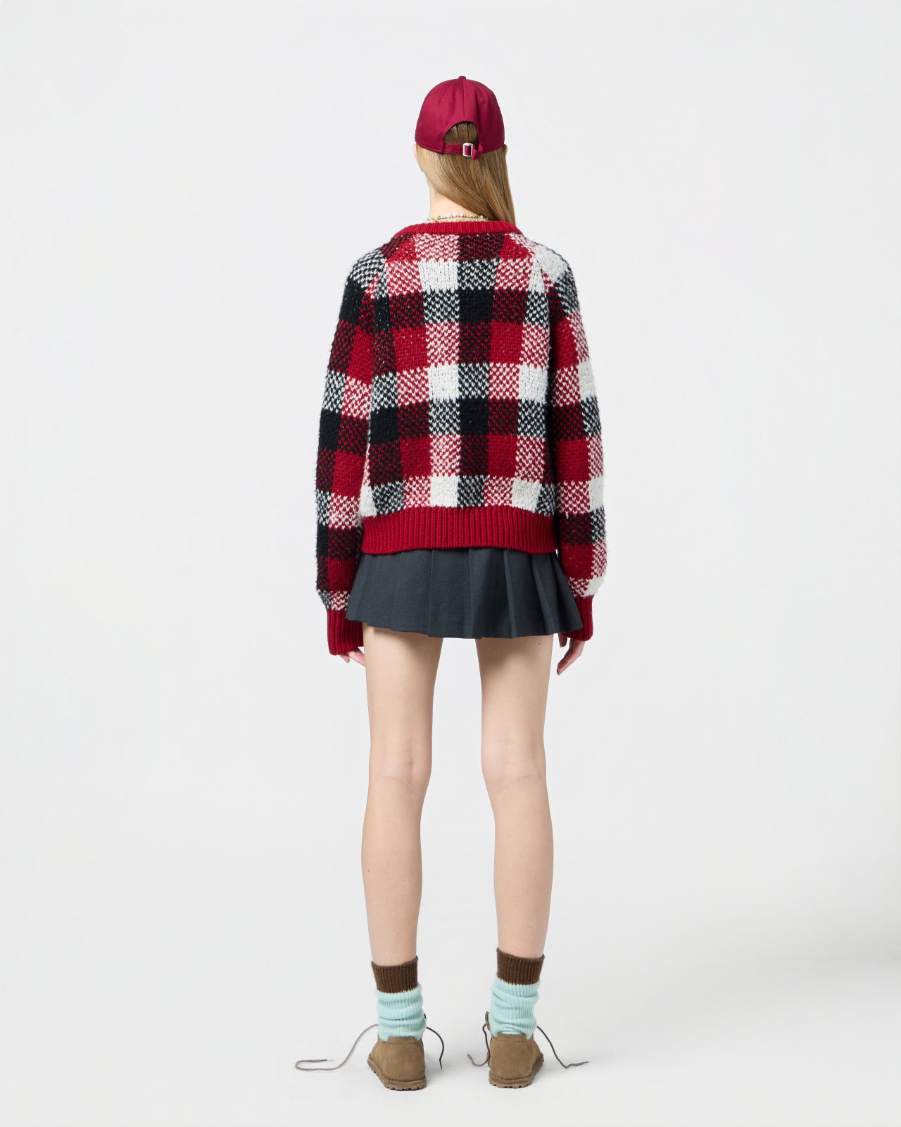 Buffalo Plaid Cardigan - 7
