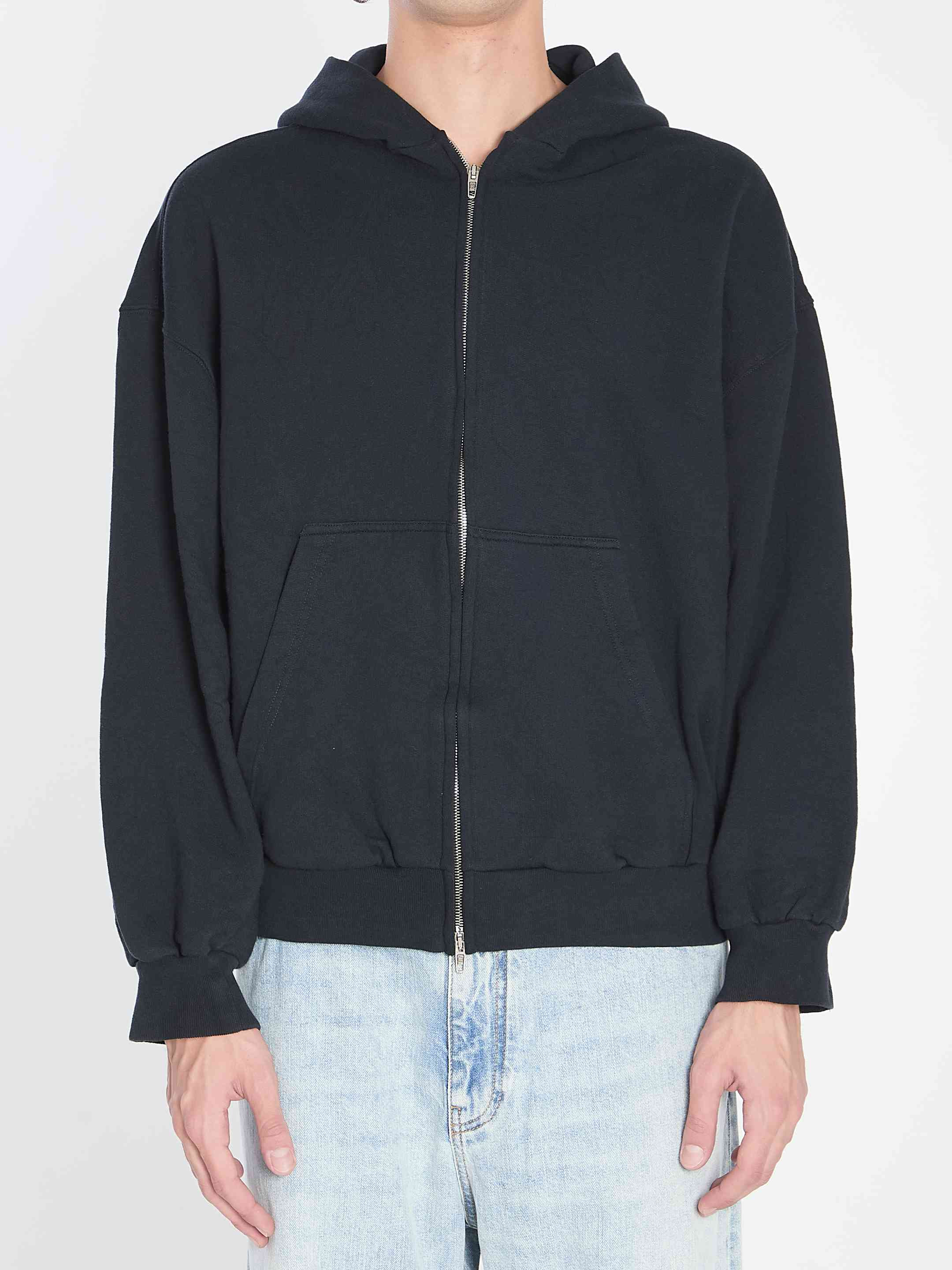 Balenciaga Men Zipped Hoodie - 1