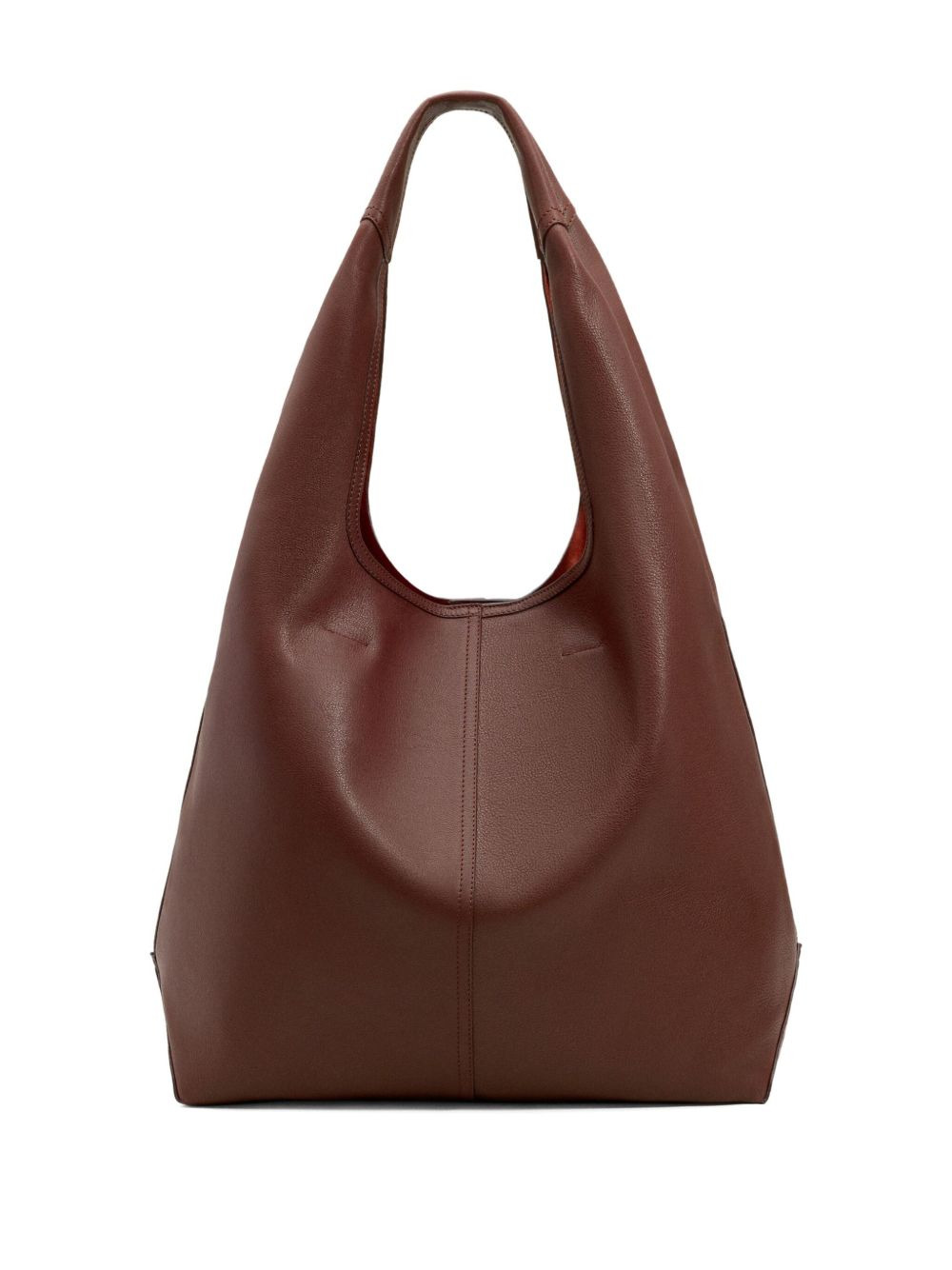large leather tote bag - 4