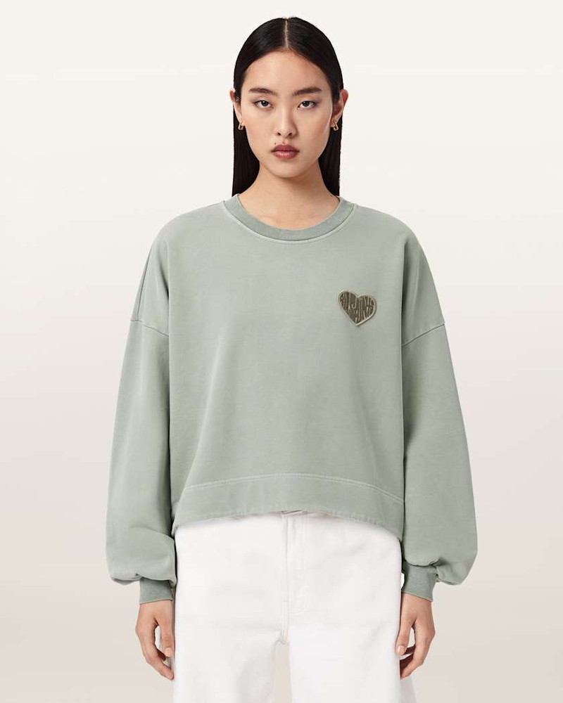 LOVER OVERSIZED CREW NECK SWEATSHIRT 5
