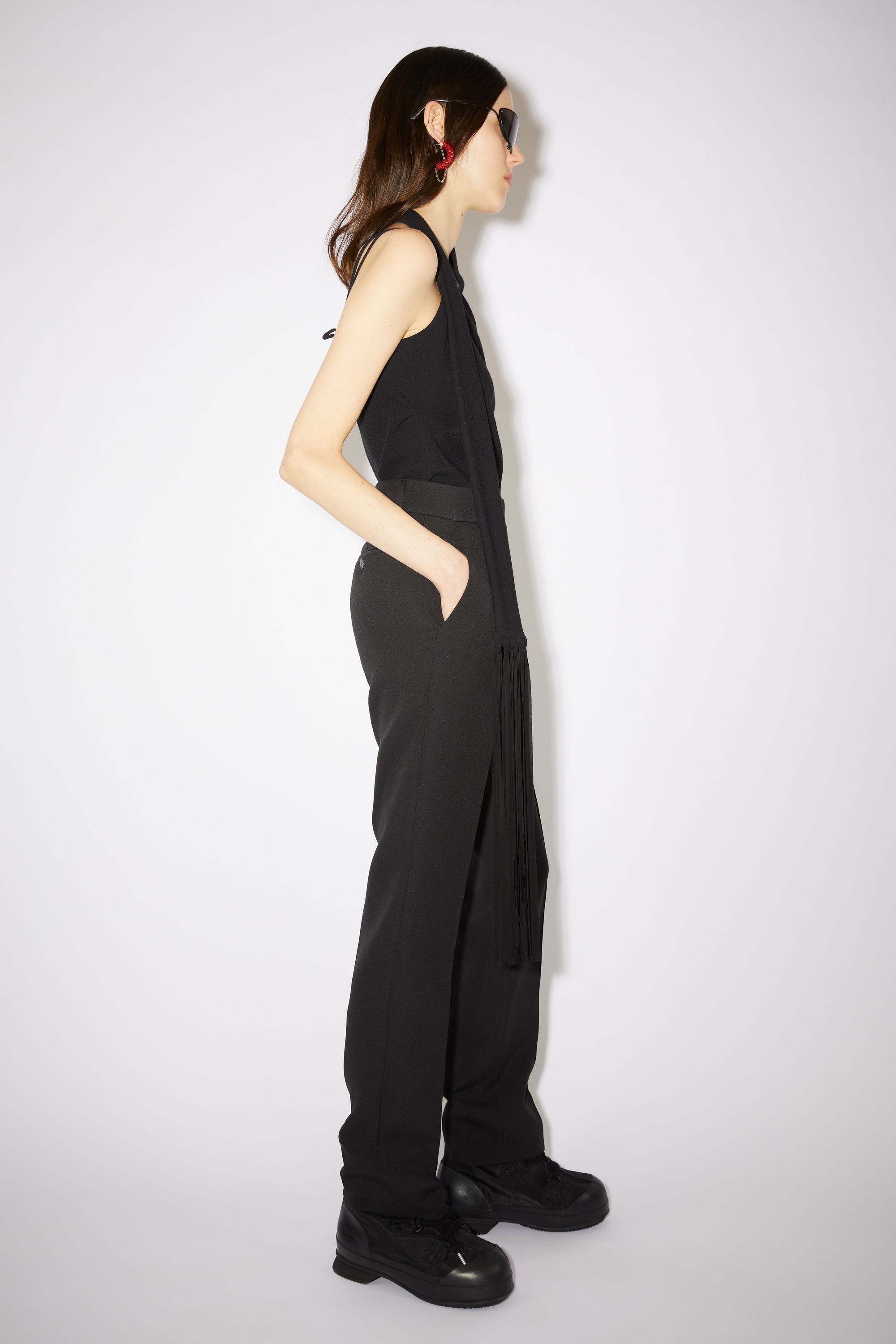 Tailored trousers - Black - 4