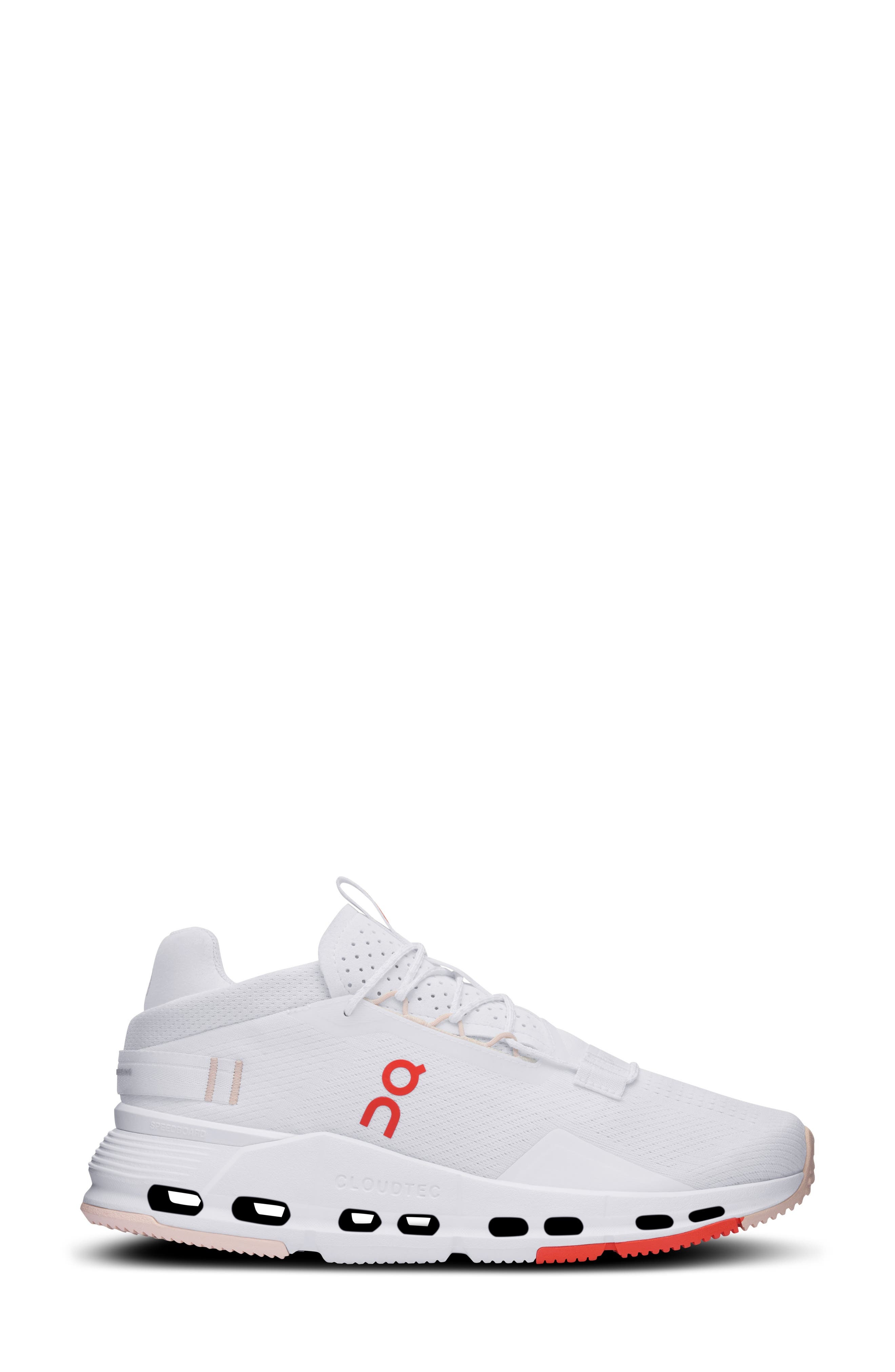 On Cloudnova 2 Sneaker in White/Flame at Nordstrom - 2