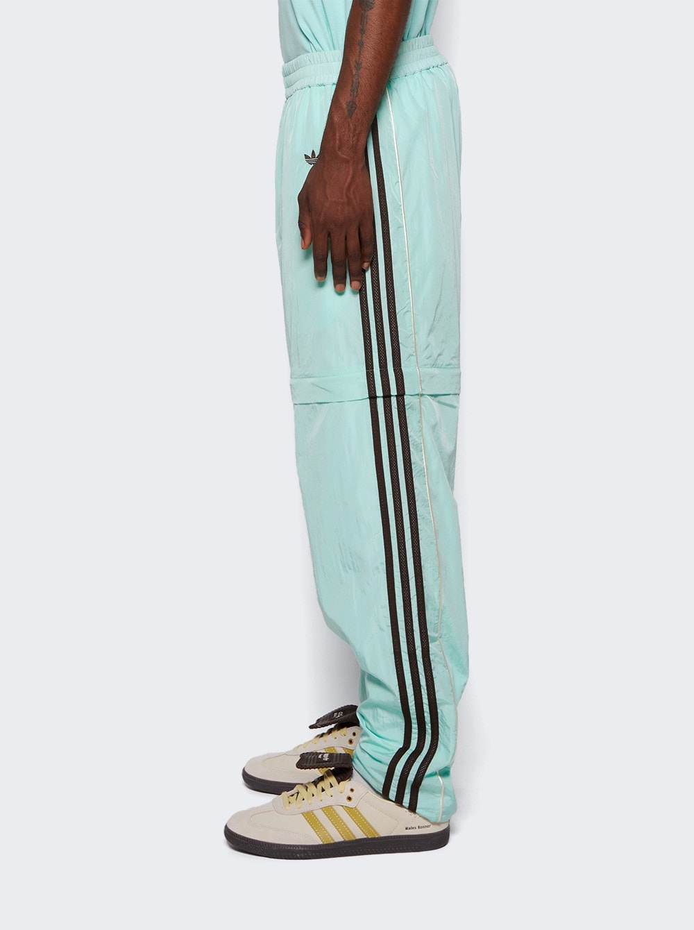 X Wales Bonner Nylon Track Pants Clear Mint - 4