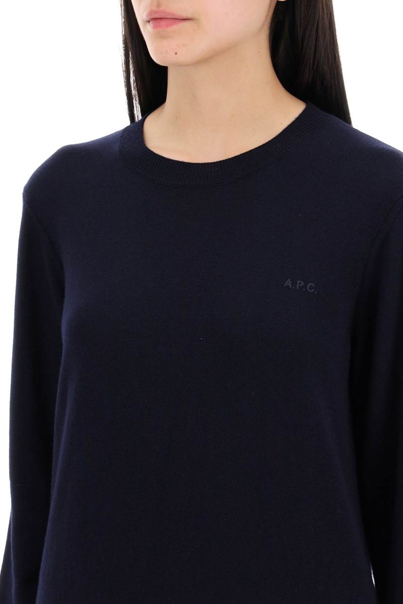 A.P.C. WOOL CREWNECK PULLOVER - 4