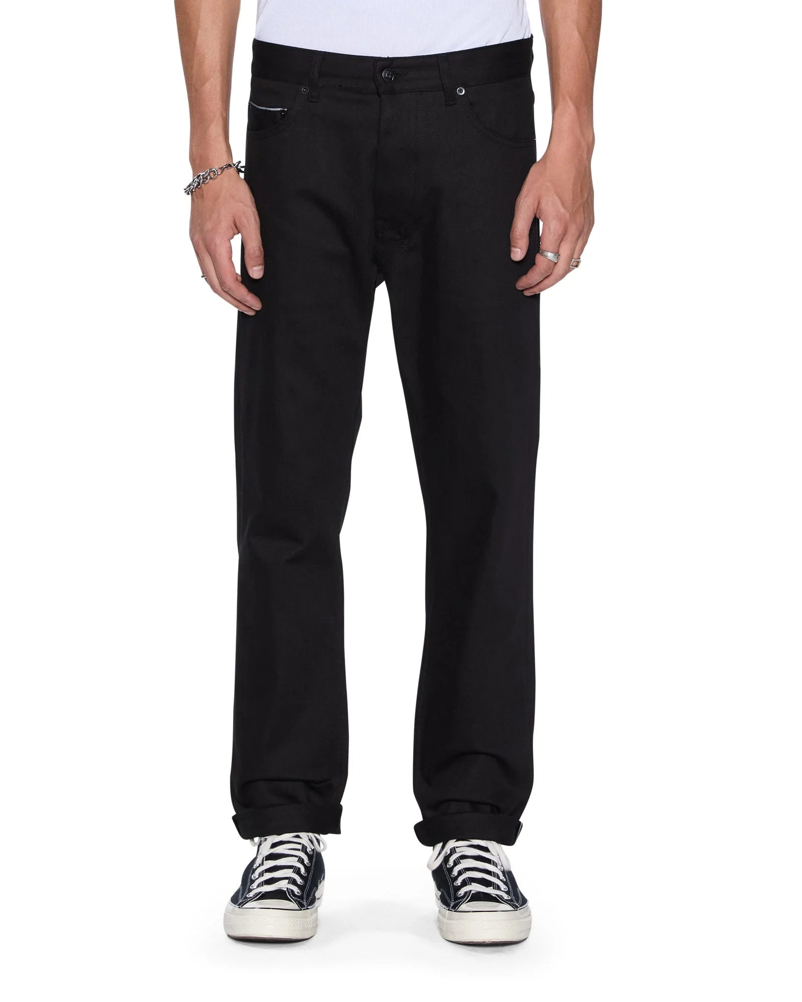 HAZLOW SELVEDGE RAW BLACK - 1
