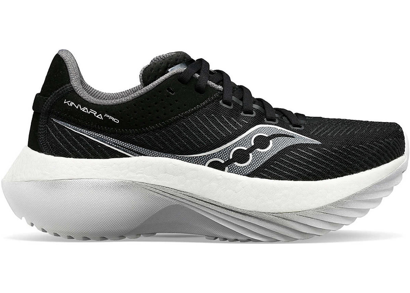 Saucony Kinvara Pro Black White (Women's) - 1