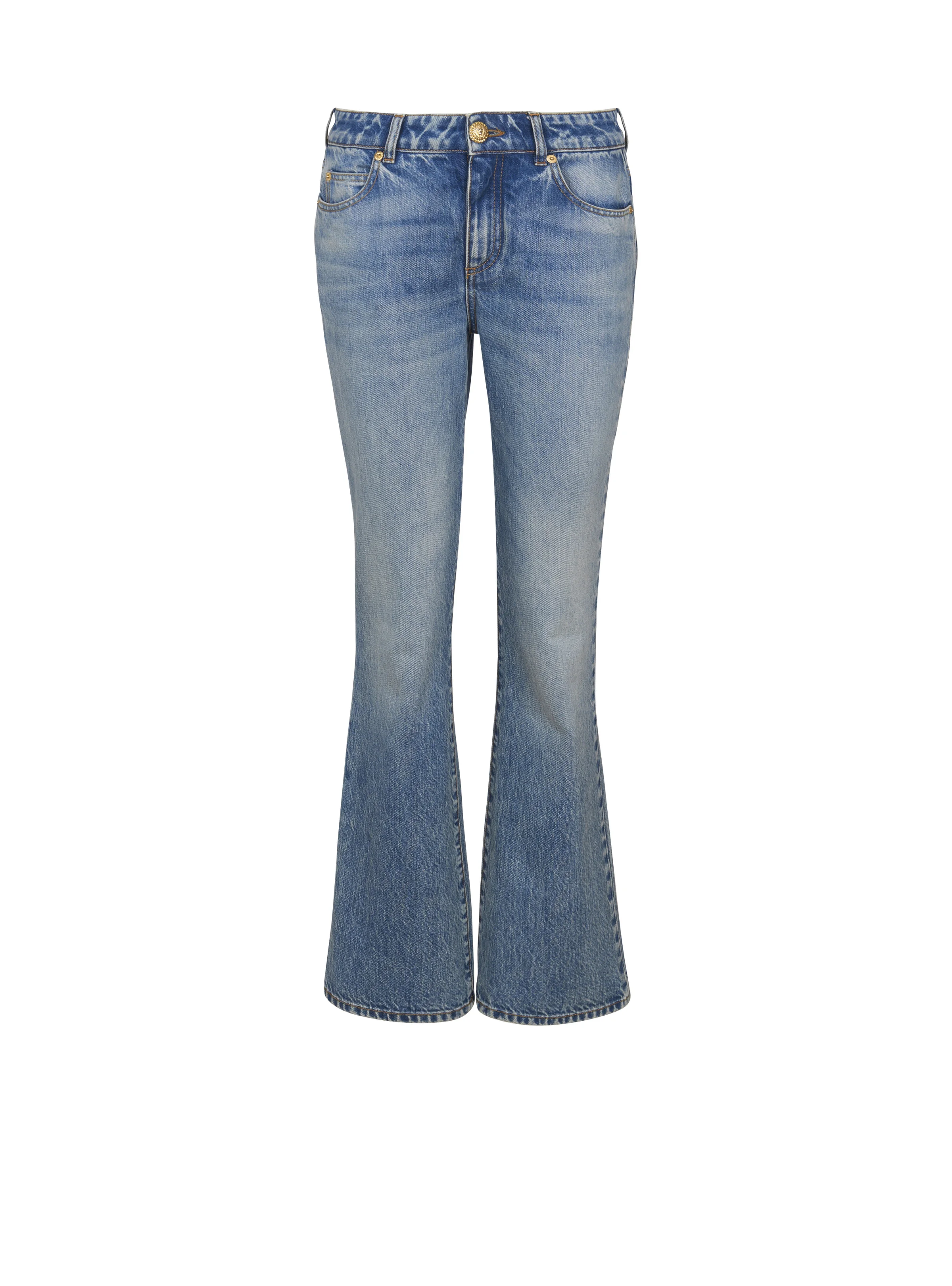 Flared denim jeans - 1