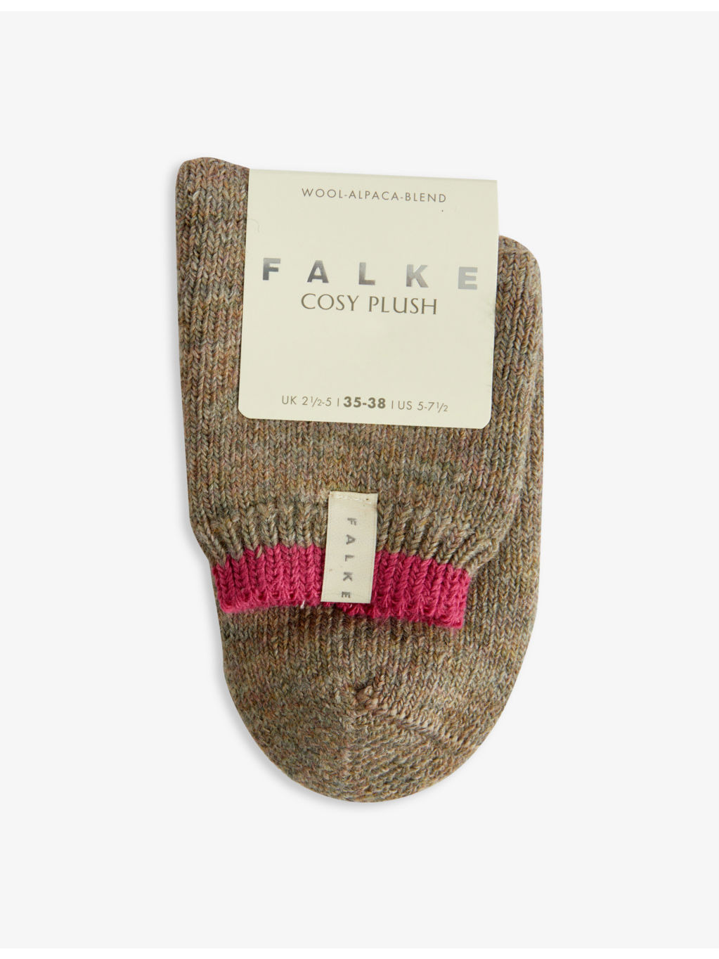 Cosy Plush cushioned stretch-knit socks - 1