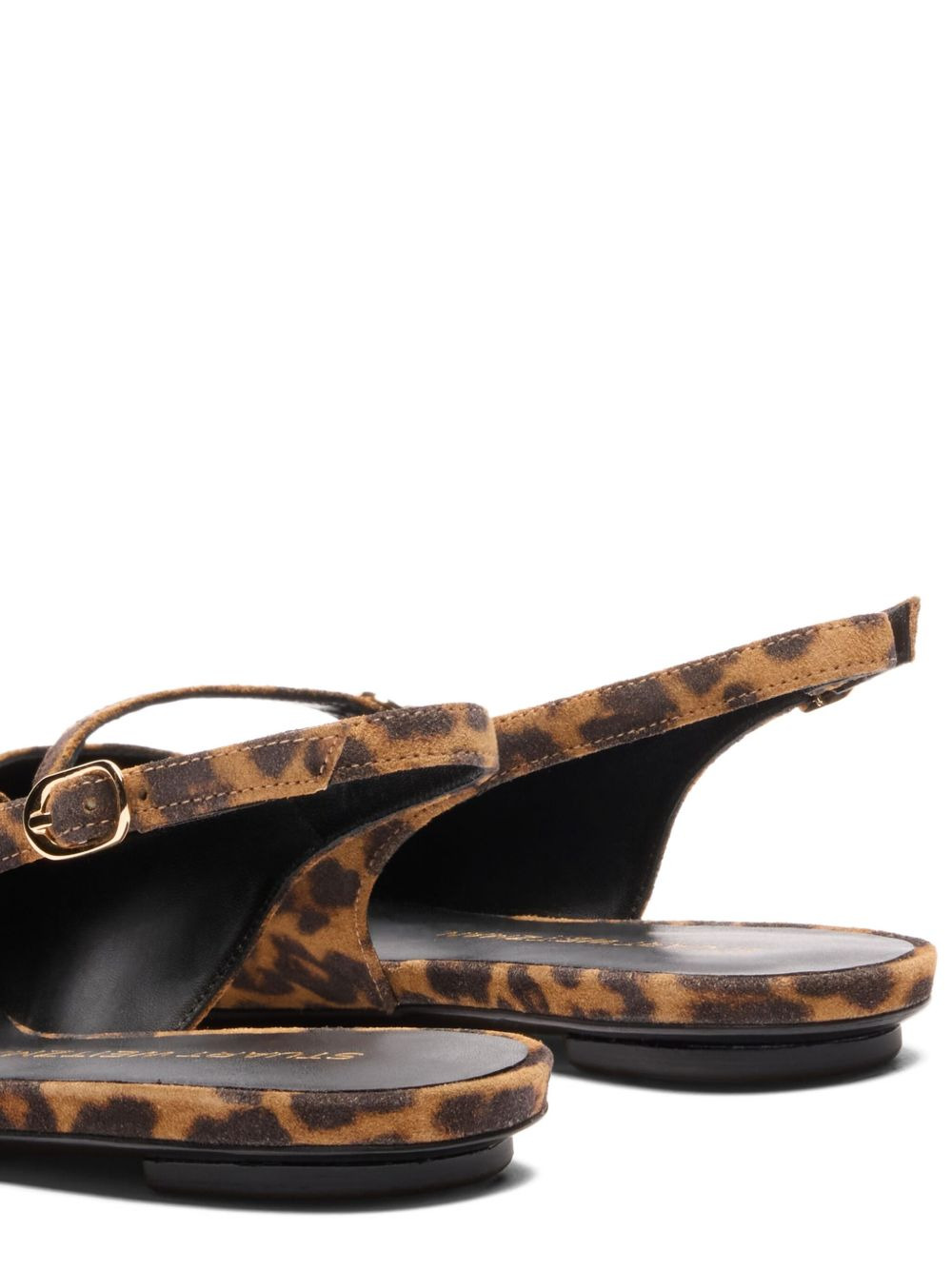 Emilia slingback pointed-toe flat pumps - 4