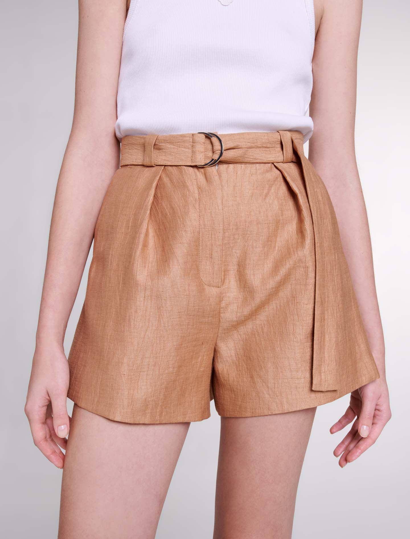 Linen shorts - 6