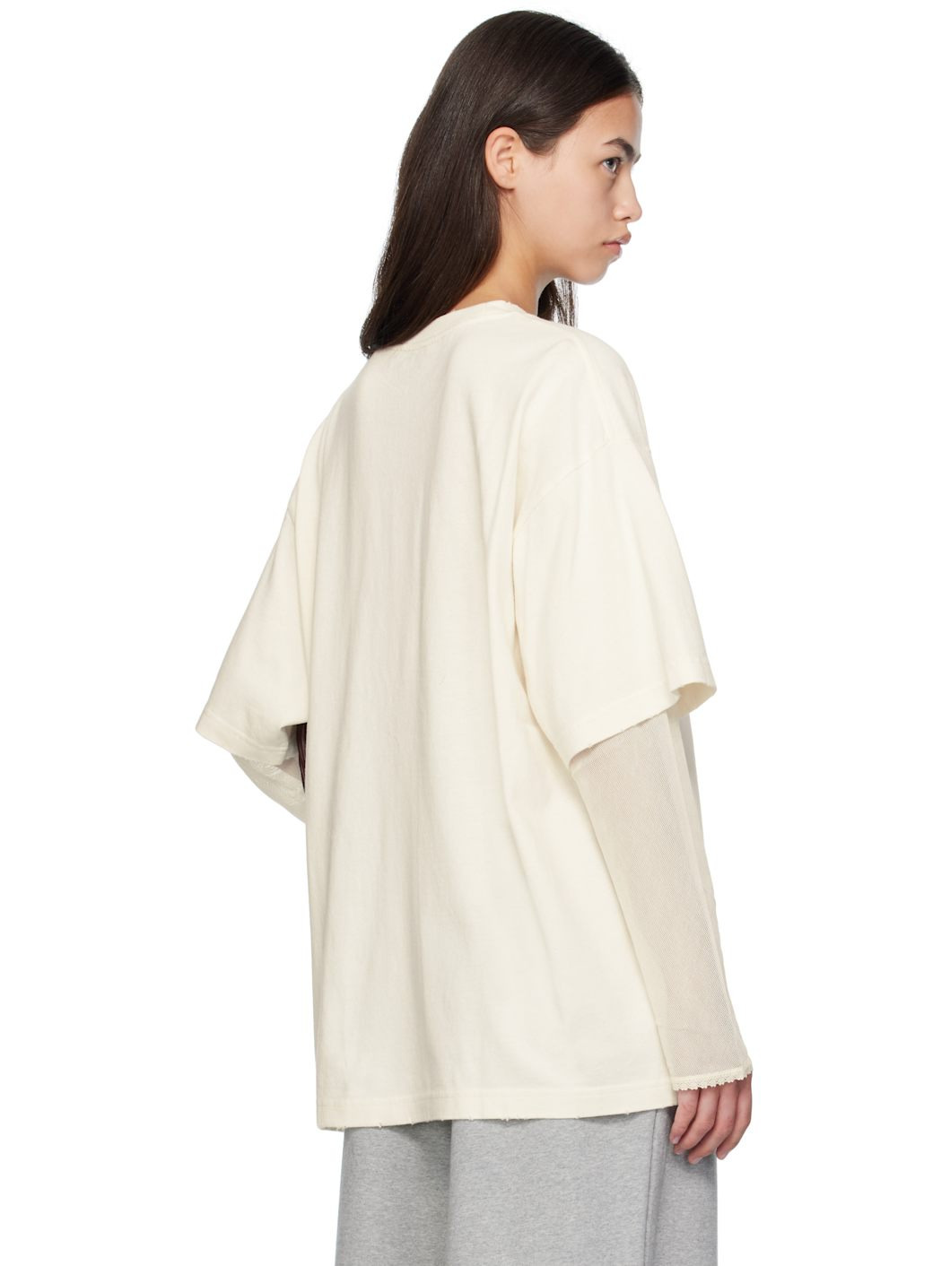 Off-White Layered Print T-shirt - 3