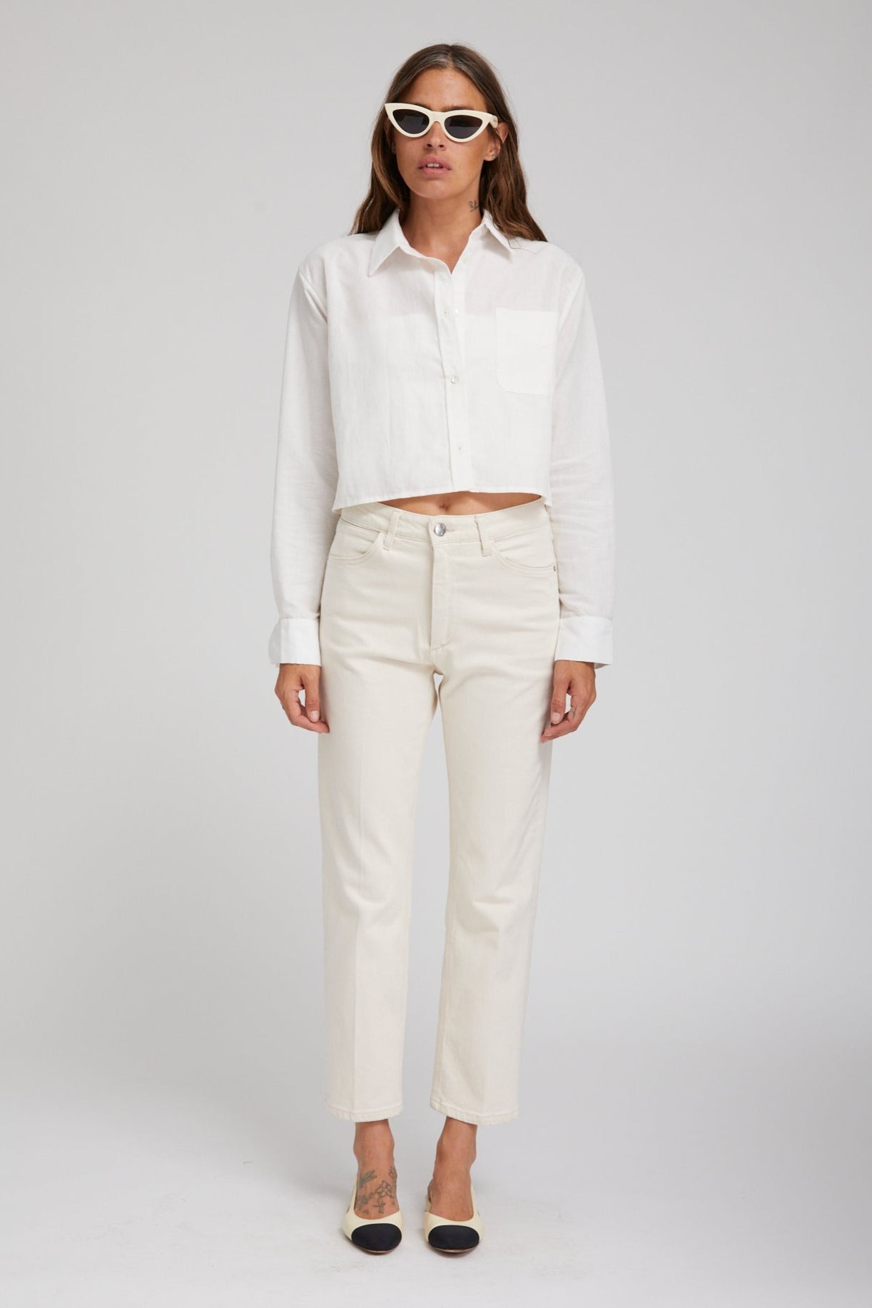 EARHART CROPPED STRAIGHT LEG DENIM - 3