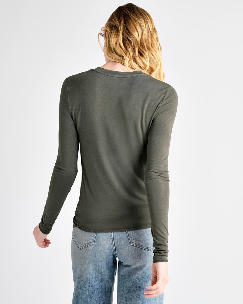 Bamboo Blend Long Sleeve Tee 4