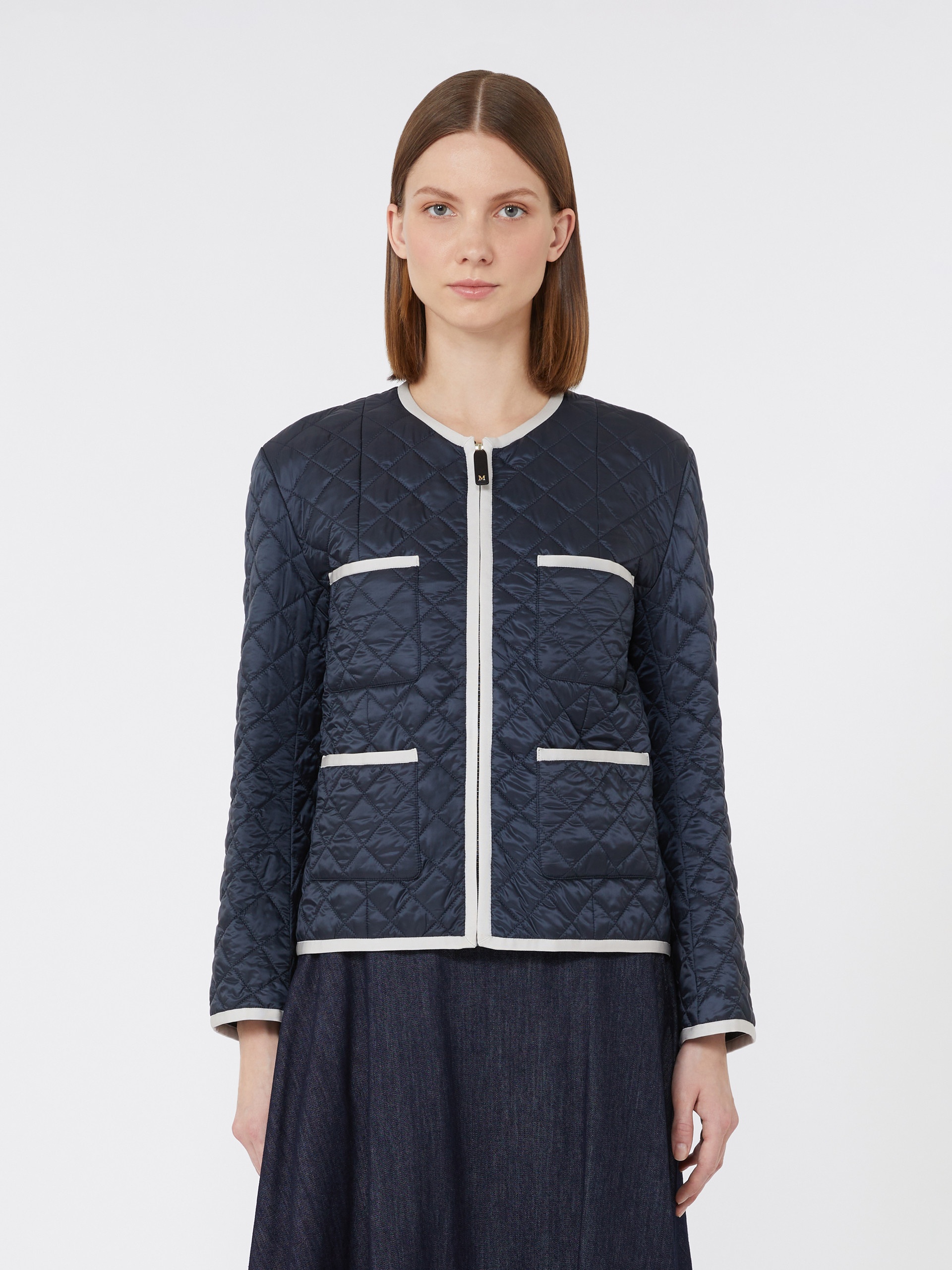 CELESTE Quilted padded jacket in water-repellent canvas - 3