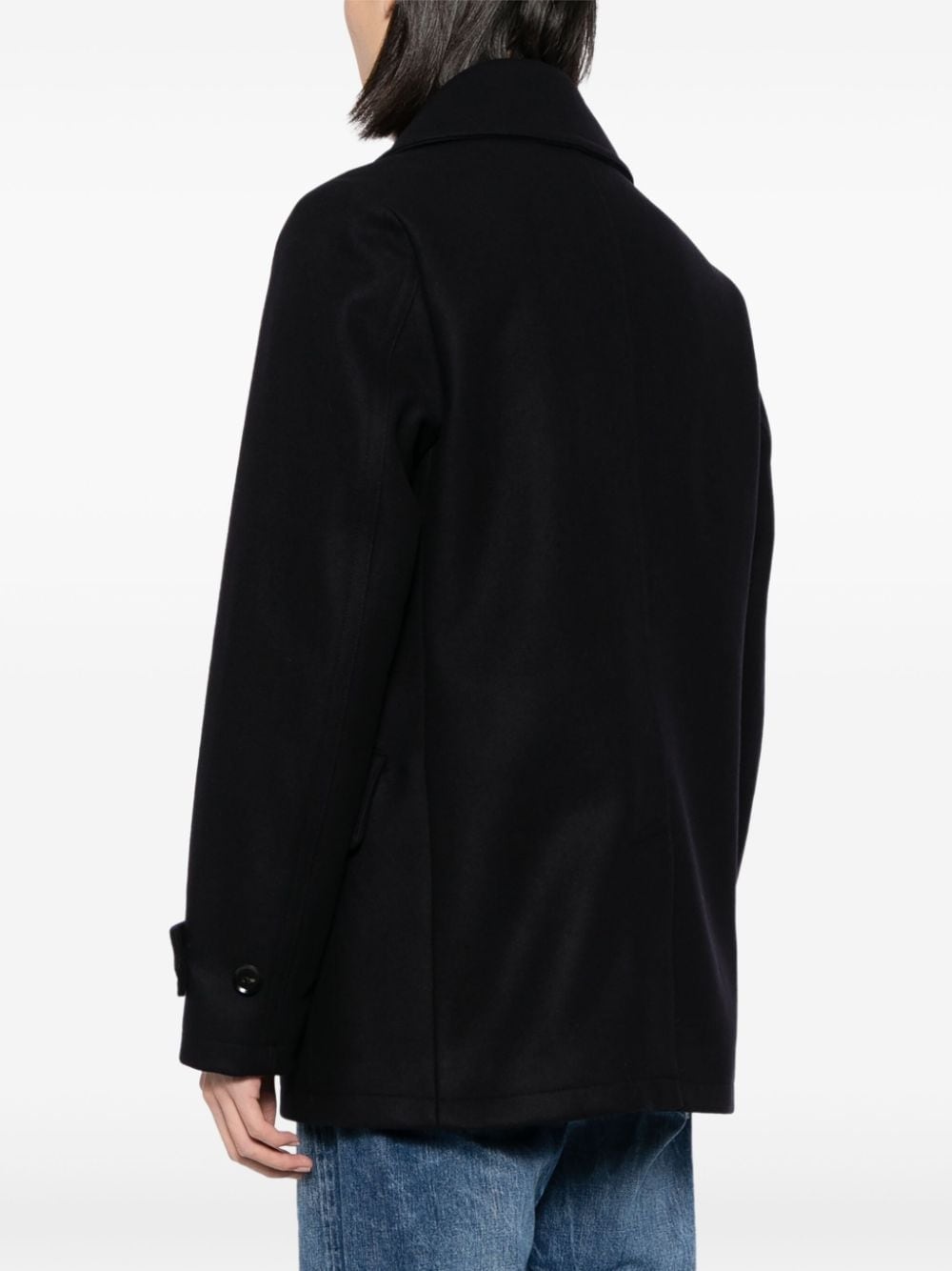 double-breasted coat - 4