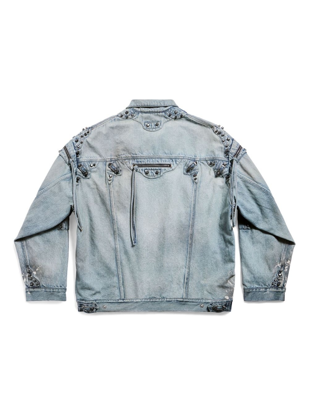 stud-detail denim jacket - 6