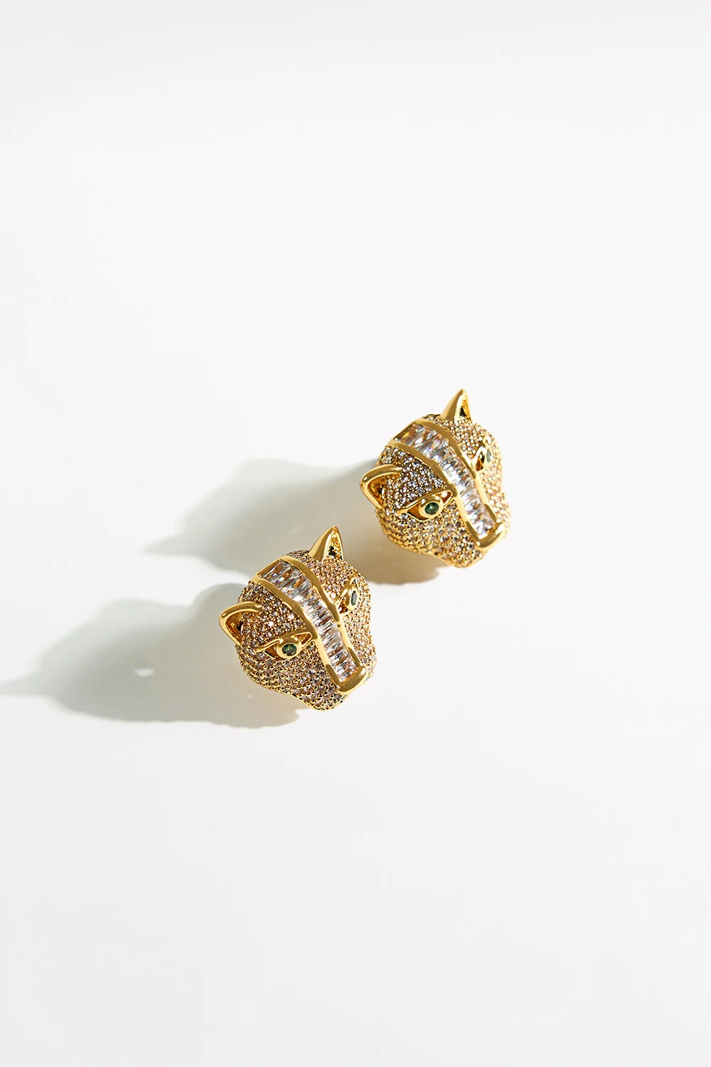 FIERCE FOLKLORE BASTET STUD EARRINGS - 1