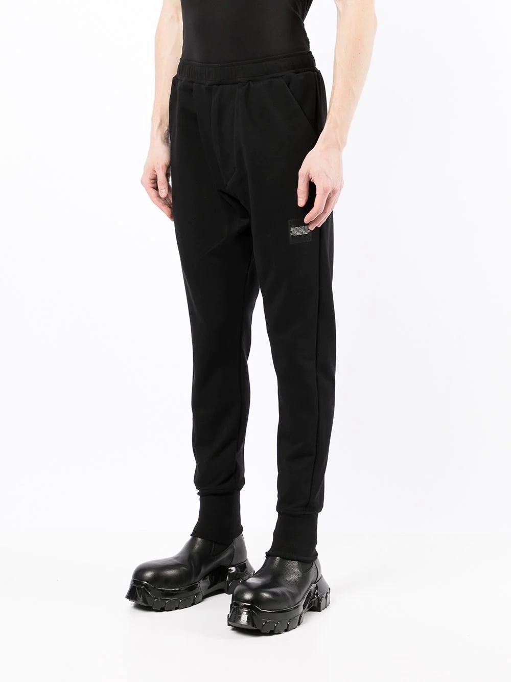 logo-patch track pants - 3