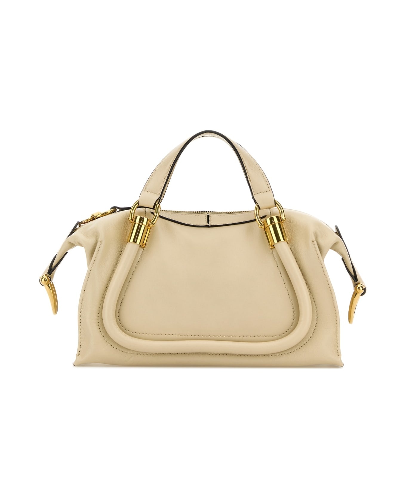 ハンドバッグ Chloe Chc24As751 - Paraty 24 Chloé Small Paraty 24 Bag in Shiny Leather in Clay brown