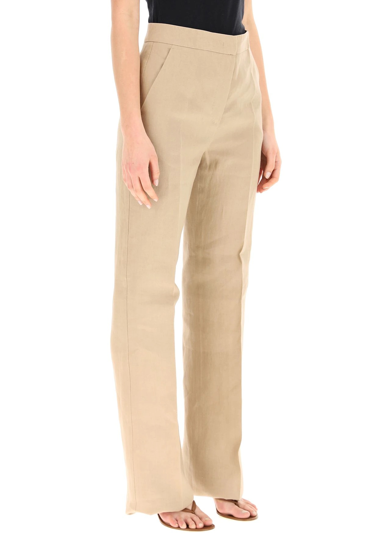 BICE LINEN TROUSERS - 3