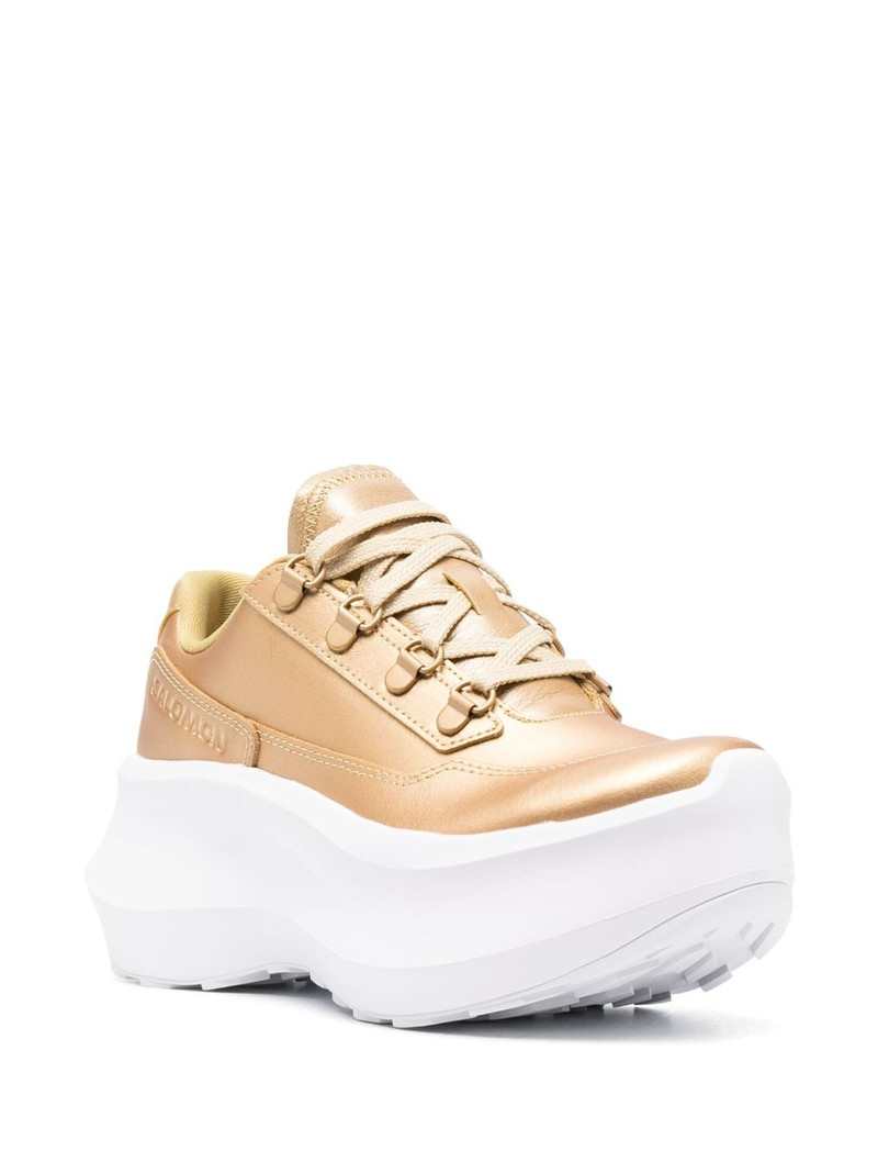 Comme Des Garçons x Salomon platform sneakers outlook
