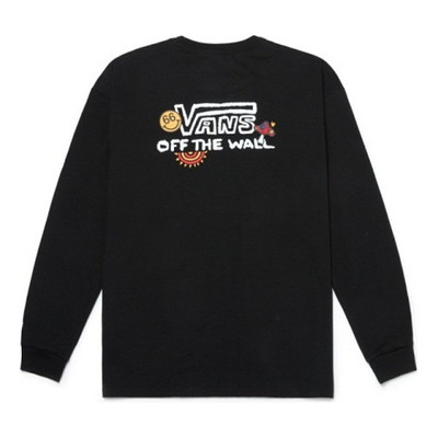 Vans Vans Logo Long Sleeve T-shirt 'Black' VN0A5H86BLK outlook