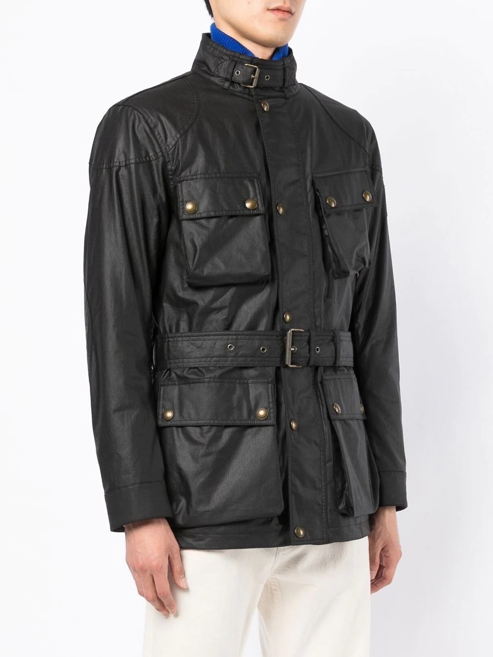 Trialmaster waxed cotton utility jacket - 3