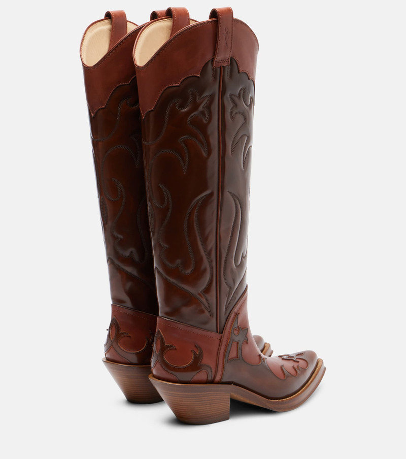 GABRIELA HEARST Capitana leather cowboy boots outlook