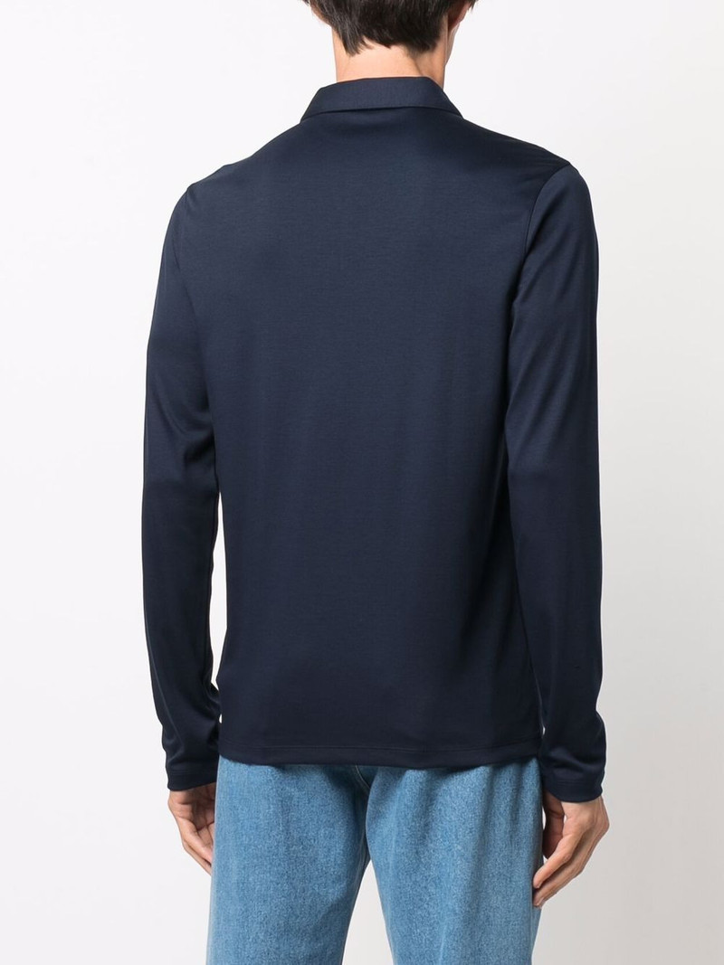 embroidered-logo polo shirt 4