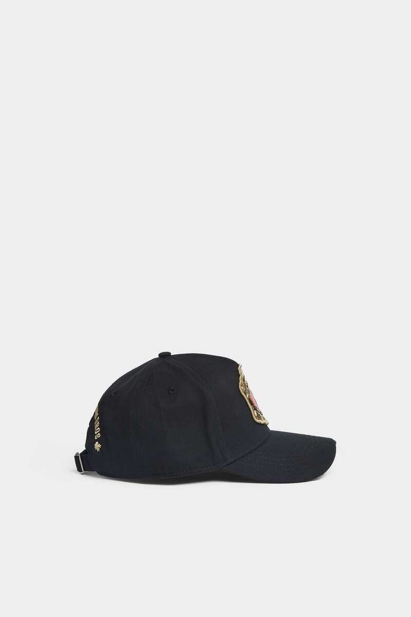 DSQUARED2 BOXEUR SHINY PATCH BASEBALL CAP - 4